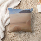 2つの干し草ベール2012年 クッション (ブランケット)