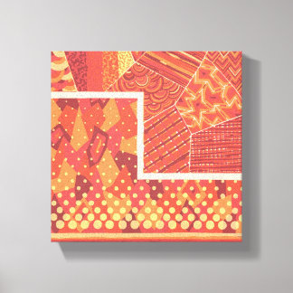 2つの幾何学的シェイプ構成アートカンバプリント キャンバスプリント