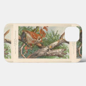 2つの怒ヴィンテージがツリーに収まる Case-Mate iPhoneケース (裏面 (横))