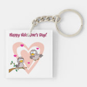 2つの愛の鳥 キーホルダー (裏面)