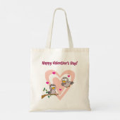 2つの愛の鳥 トートバッグ (裏面)