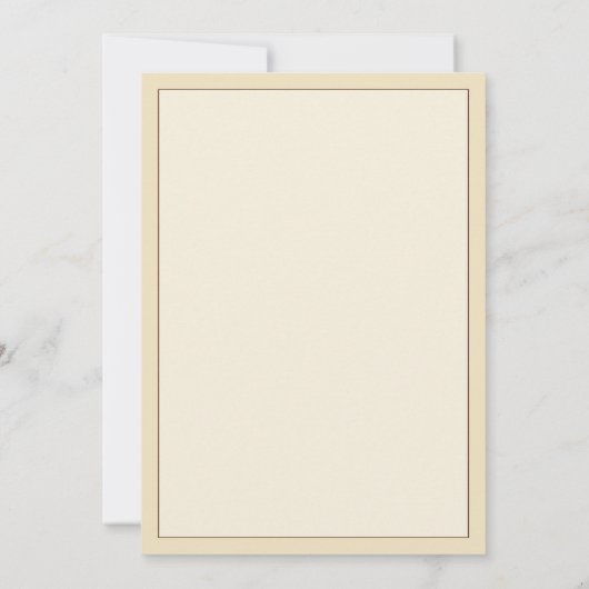 2つの愛天使のヴィンテージの結婚式招待状 招待状 (裏面)