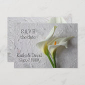 2つの新しいタラのユリ セーブザデート (正面/裏面)