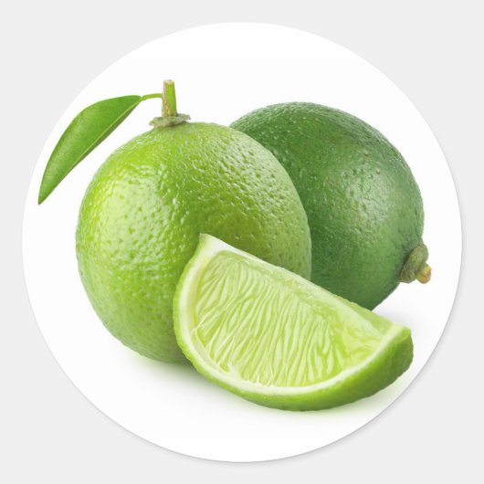2つの新しいライム ラウンドシール (正面)