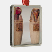 2つの新しい王国のカノプス壺のコピー メタルオーナメント (右)