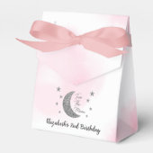 2つの月の第2誕生日のお願いボックス フェイバーボックス (正面サイド)