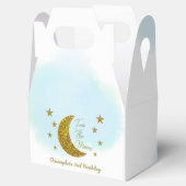 2つの月の第2誕生日のお願いボックス フェイバーボックス (オープン)