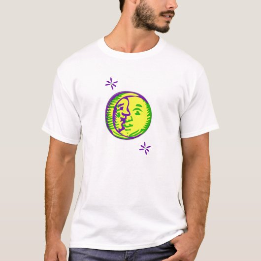 2つの月 Tシャツ (正面)