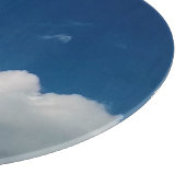 2つの柔らかい雲 カッティングボード (角)