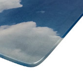 2つの柔らかい雲 カッティングボード (角)