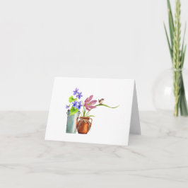 2つの植木鉢 カード