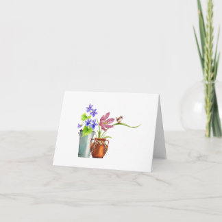 2つの植木鉢 カード