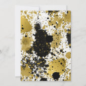 2つの正真正銘の誕生日 招待状 (裏面)