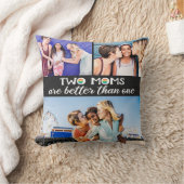 2つの母の日の写真よりも良い クッション (ブランケット)