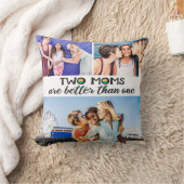 2つの母の日の写真よりも良い クッション (ブランケット)