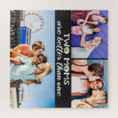 2つの母の日の写真よりも良い ジグソーパズル (横)