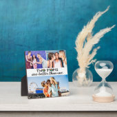 2つの母の日の写真よりも良い フォトプラーク (インサイチュ)