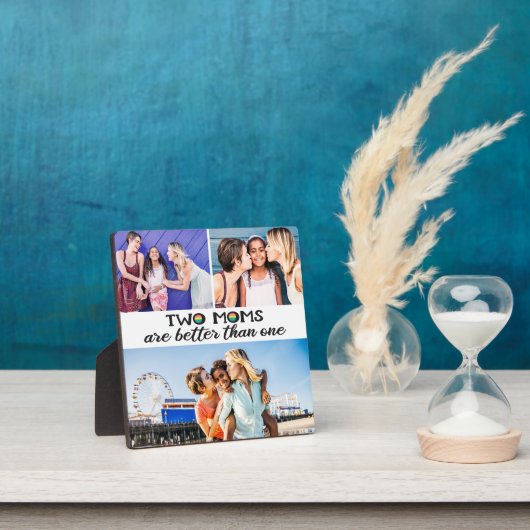 2つの母の日の写真よりも良い フォトプラーク (インサイチュ)