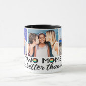 2つの母の日の写真よりも良い マグカップ (中央)