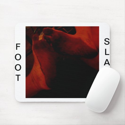 2つの汚れた足 マウスパッド (マウス)