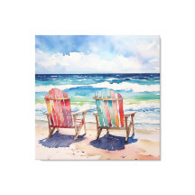 2つの沿岸のビーチデジタルのための日当カラフルたりの良い日