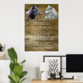 2つの狼チェロキー語の物語のポスター ポスター (ホームオフィス)