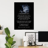 2つの狼チェロキー語の物語のポスター ポスター (ホームオフィス)