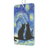 2つの猫ちゃん カーエアーフレッシュナー (左)