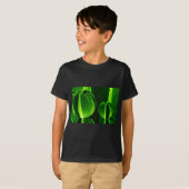 2つの球のライムライン Tシャツ (正面フル)