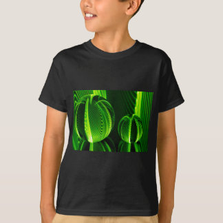 2つの球のライムライン Tシャツ