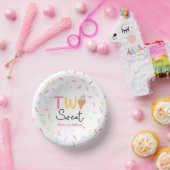 2つの甘いアイスクリーム第2の誕生日パーティー ペーパーボウル (パーティー)