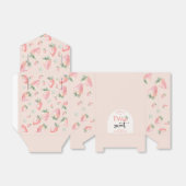 2つの甘いイチゴ子供の誕生日 フェイバーボックス (折り畳みなし)