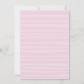 2つの甘いカップケーキ第2誕生日キャンディパーティー サンキューカード (裏面)