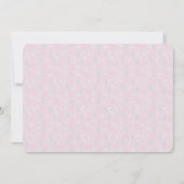 2つの甘いカップケーキ&ドーナツ女の子の写真2nd誕生日 招待状 (裏面)