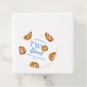 2つの甘いクッキーとミルク2nd誕生日パーティー フェイバータグ (インサイチュ)