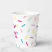 2つの甘い振りかける2nd誕生日 紙コップ (左)