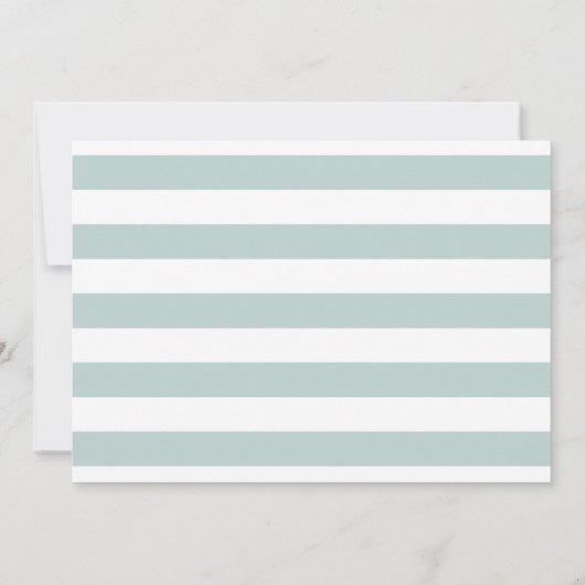 2つの甘い緑のドーナツ男の子の写真2番目の誕生日 招待状 (裏面)