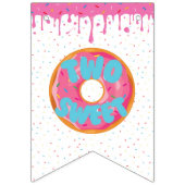 2つの甘い誕生日バナー バンティングフラッグ (第1の旗)