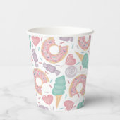 2つの甘い誕生日パーティー 紙コップ (裏面)