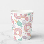 2つの甘い誕生日パーティー 紙コップ (右)