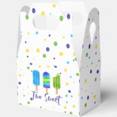 2つの甘い2番目の誕生日ブルーグリーン フェイバーボックス (見開き)