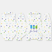 2つの甘い2番目の誕生日ブルーグリーン フェイバーボックス (見開き)