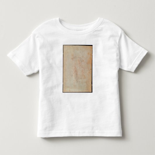 2つの男性の姿の勉強 トドラーTシャツ (正面)