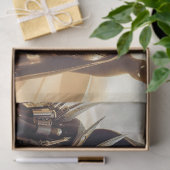 2つの画像を切り離してブラックの女性戦士 薄葉紙 (ギフト)