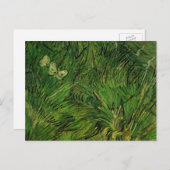 2つの白い蝶バイビンセントヴァンゴッホ ポストカード (正面/裏面)