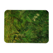 2つの白い蝶バイビンセントヴァンゴッホ マグネット (横)