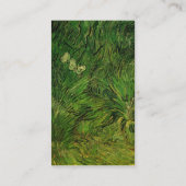 2つの白い蝶バイビンセントヴァンゴッホ 名刺 (裏面)