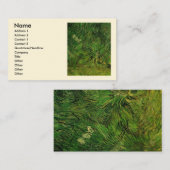 2つの白い蝶バイビンセントヴァンゴッホ 名刺 (正面/裏面)