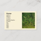 2つの白い蝶バイビンセントヴァンゴッホ 名刺 (正面)