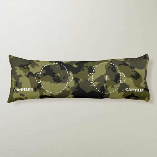 2つの睡眠装置のキュー ボディピロー (正面)